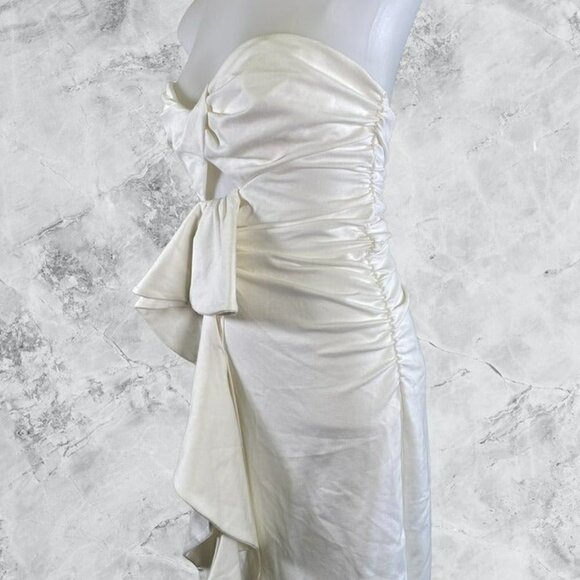 Michael Costello x REVOLVE Dorothea Dress - Ivory - Picture 7 of 9